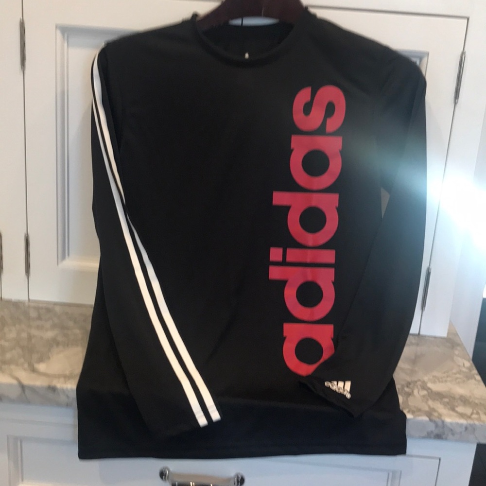 Boys long sleeve adidas shirt